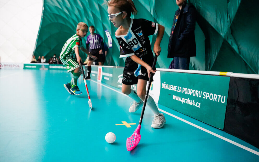 Pozvánka na florbalový turnaj PRAGUE OPEN AIR KIDS 2025
